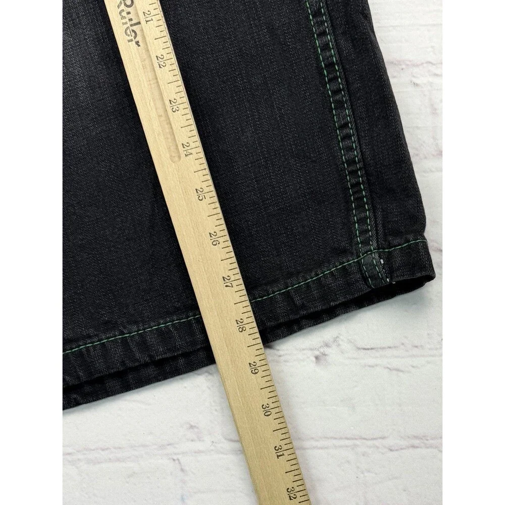 Vintage Southpole Black Jean Shorts Mens 38 Shorts Baggy Y2K Hip Hop
